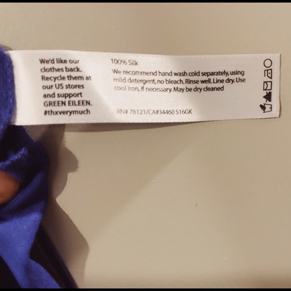 Eileen Fisher 100% Silk Top - Picture 3 of 4